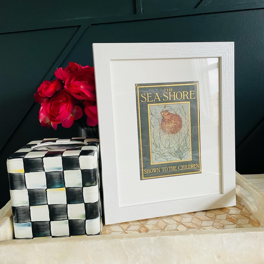Vintage book decor